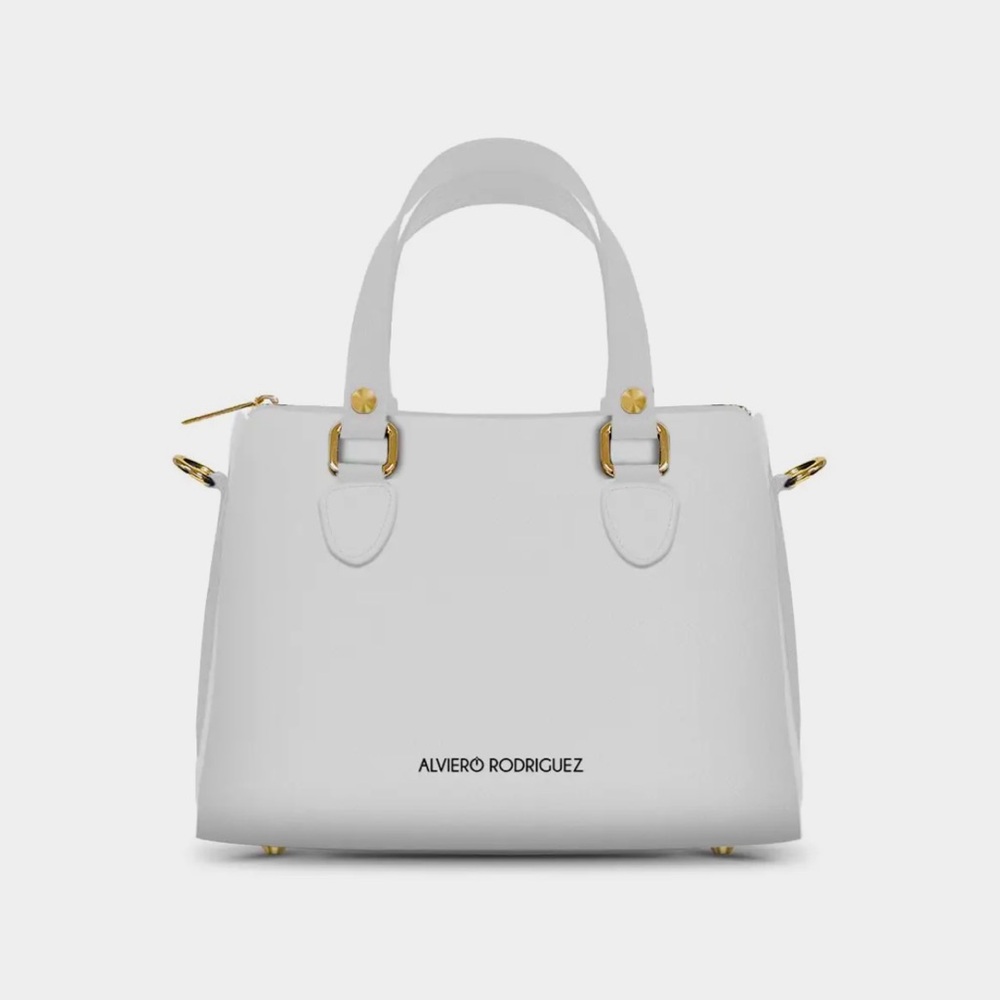 Alviero Rodriguez Italian Leather Baddie Handbag